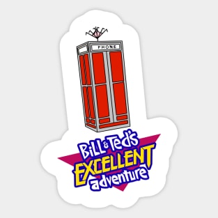 Bill and Ted's Excellent Adventure Sticker